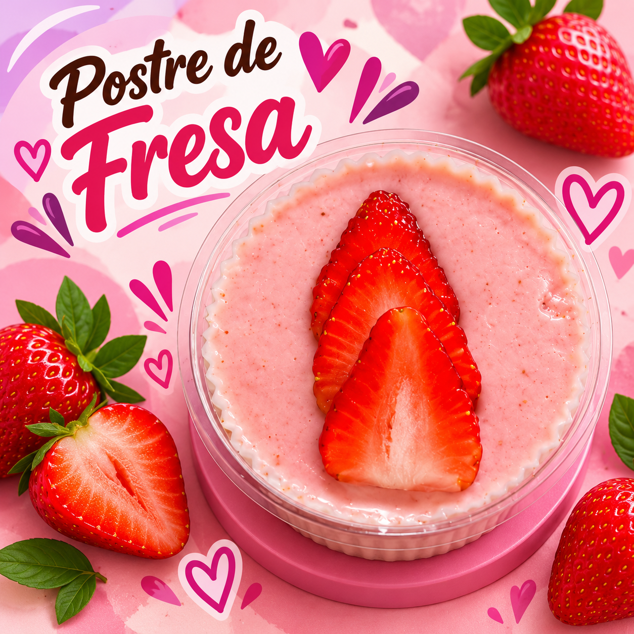 Postre de Fresa