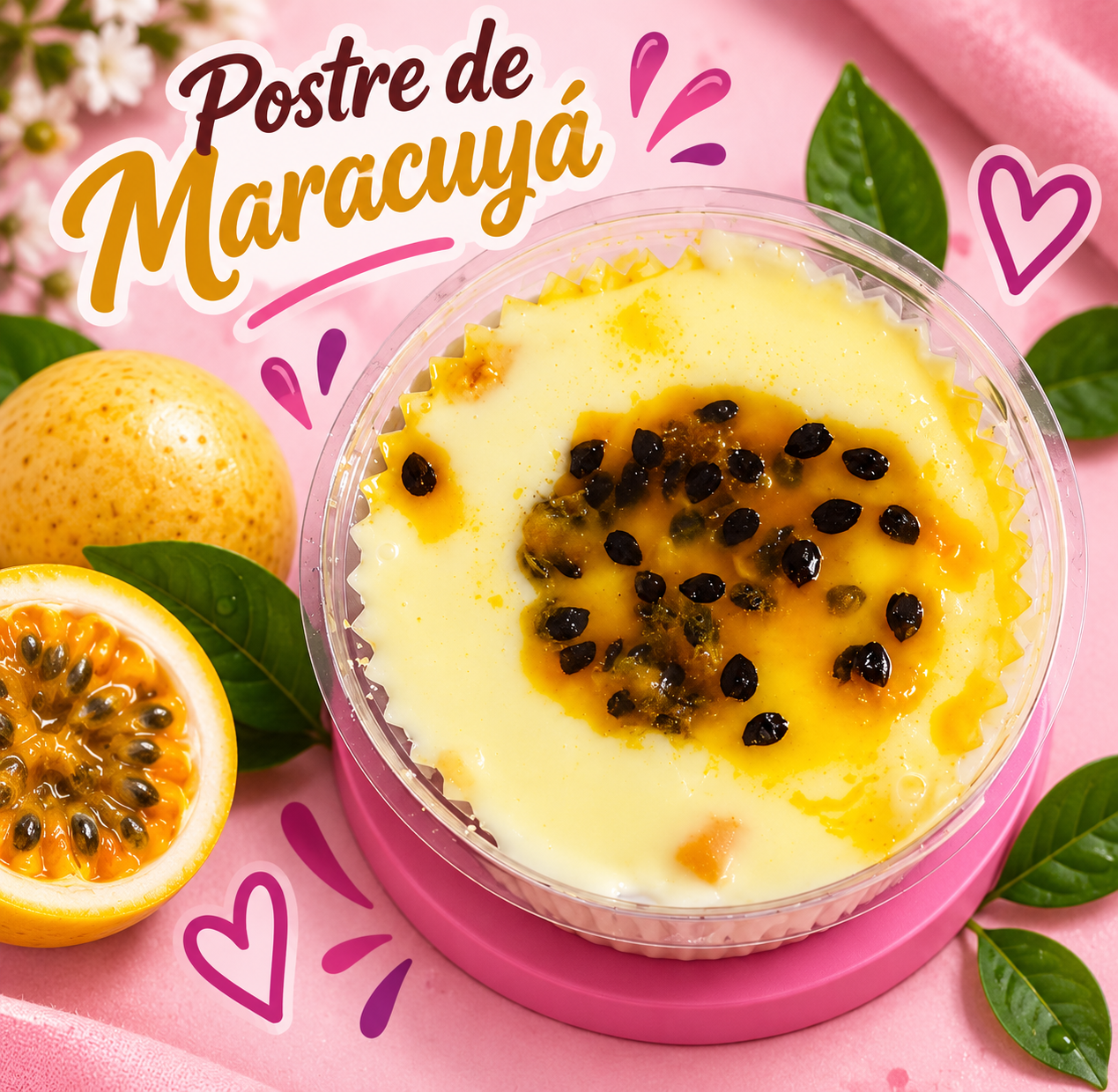 Postre de Maracuyá