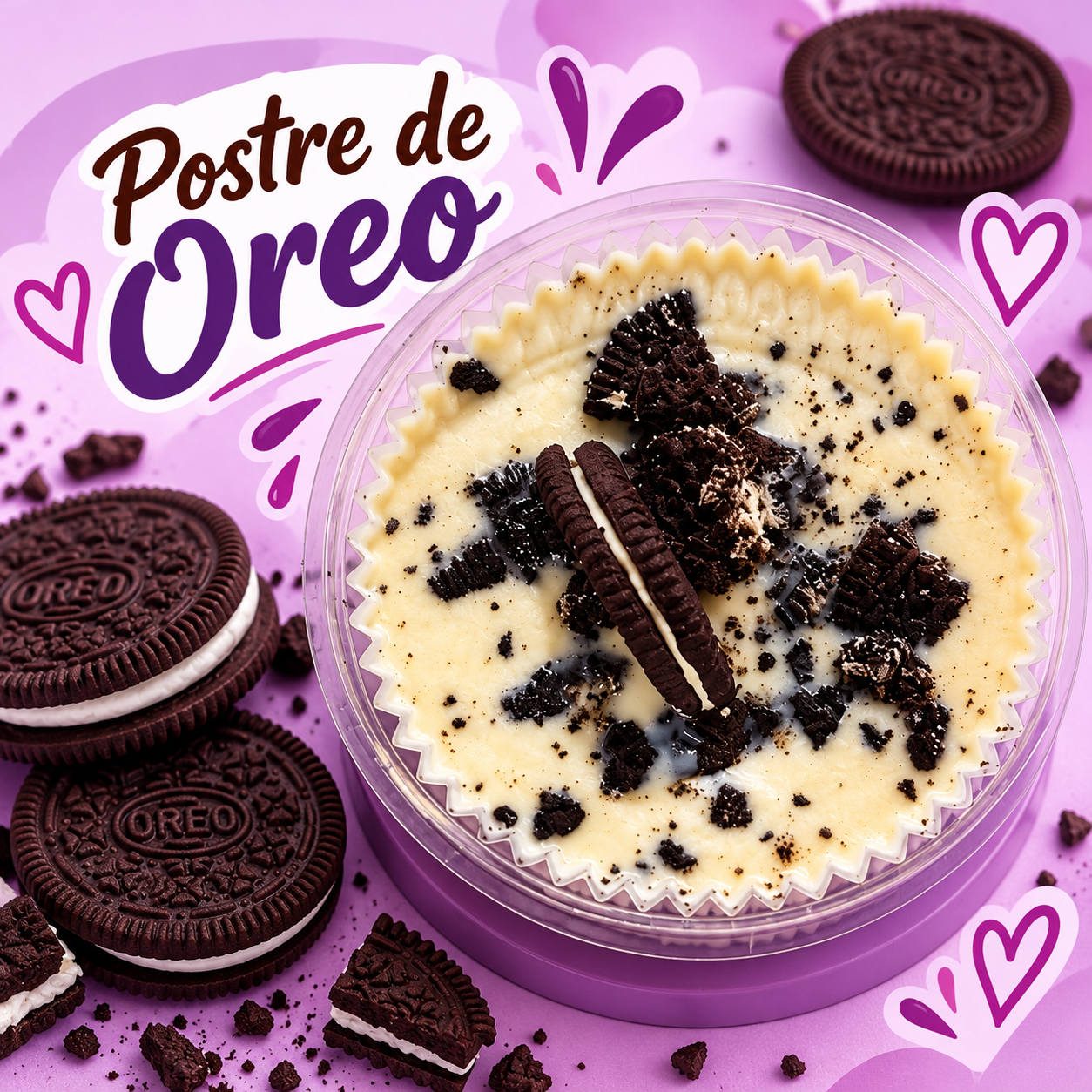 Postre de Oreo